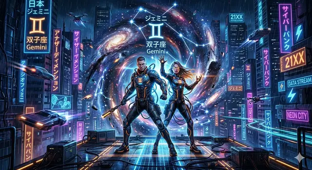 Gemini Cyberpunk Dimension