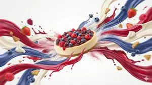 Dynamic Food Advertisement with Flavor Wave