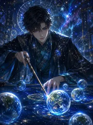 Celestial Sorcerer at Star Map