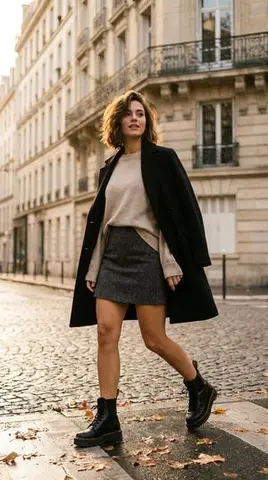 French-Chic Street Photography in Paris Golden Hour