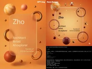 Glassmorphism personal branding mockup