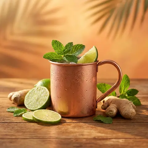 A high-end studio photograph of a [YOUR COCKTAIL], shot