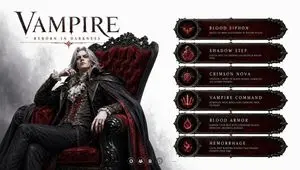 3D Vampire Gaming Character