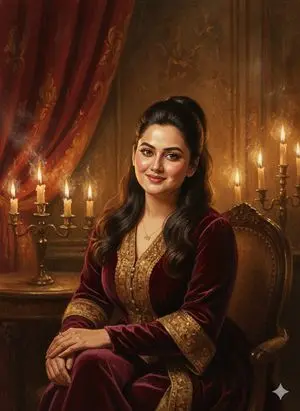 Baroque Candlelight Oil Painting Fusion (Image-to-Image)