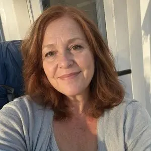 Realistic Golden-Hour Porch Selfie