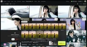 Video Generation Prompt for Higgsfield Cinema Studio