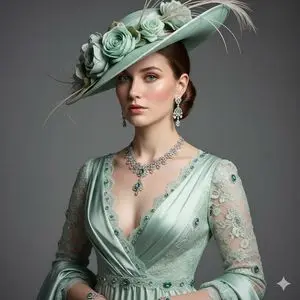 Victorian-Edwardian Aristocratic Woman Portrait