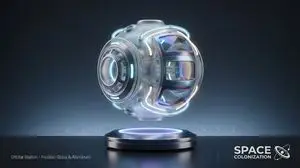 Futuristic Sci-Fi Still Life Photography Template