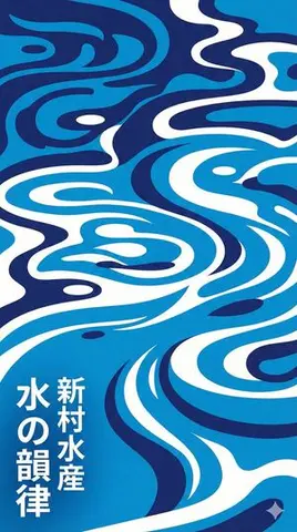Modern Japanese Graphic Design Poster Prompt