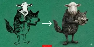 Artwork to 4K Photo Transformation Prompt