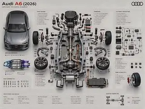 Exploded Technical Diagram Poster
