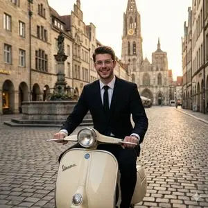 Vintage European Scooter Ride
