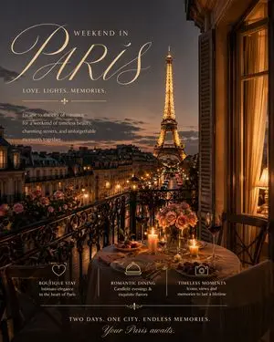 Romantic Weekend Getaway Poster
