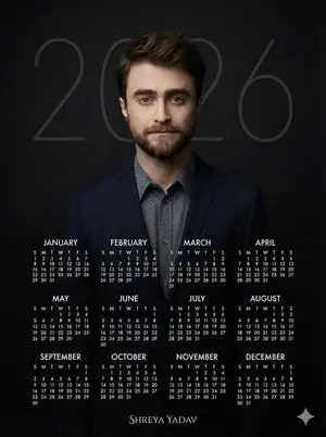 Cinematic 2026 Calendar Poster Prompt