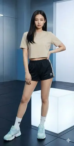 Jennie Kim Athleisure Editorial