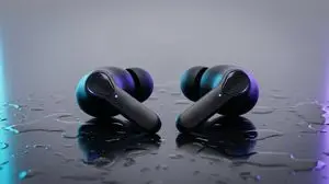 High-End Product Mockup for Wireless Earbuds