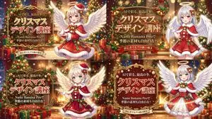 Christmas Angel Design Course Eyecatch Prompt (YAML Structure)