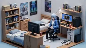 Miniature Diorama Style Image Prompt
