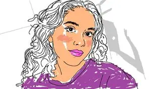 Scribbly MS Paint Redraw