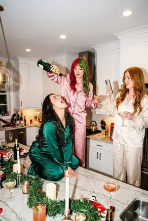 Candid Flash Photography: Chaotic Holiday Party