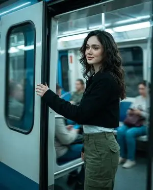 Urban Metro Cinematic Shot