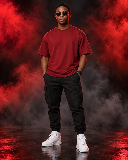 Profile / Avatar - Dual Tone Studio Fashion Portrait