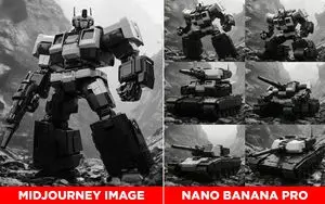 Transformer Robot to Tank Transition Prompt