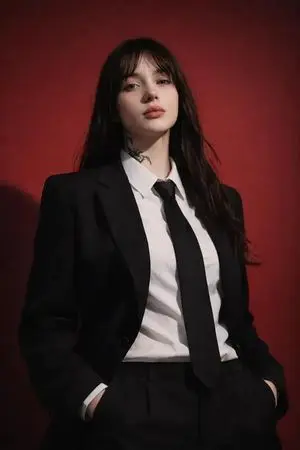 Studio Fashion Portrait with High Contrast