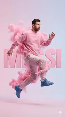 A hyper-realistic studio photograph of a male athlete mid-air