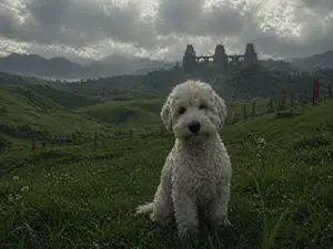 Pet in Cinematic Scene