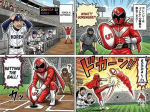 World Baseball Classic Scene Generation