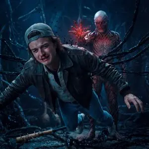 Stranger Things Cinematic Scene: Steve vs. Vecna