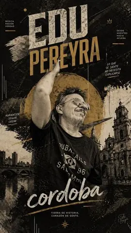 Gritty Córdoba Music Poster