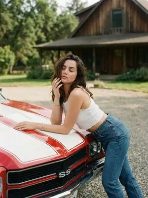 Vintage Car Lifestyle Portrait with Identity Lock