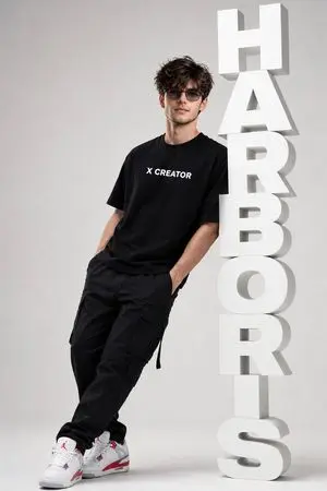 Minimalist Streetwear Typography Poster