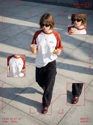 Cyber-Grunge Surveillance Fashion Editorial