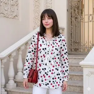 Fresh Summer Tunic Portrait