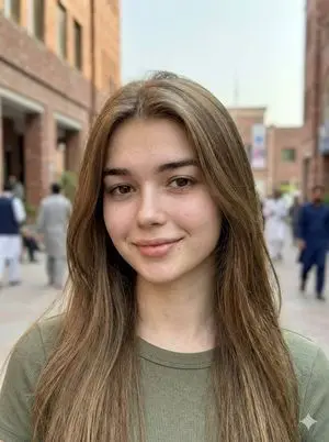 Hyper-Realistic Mobile Camera Portrait of a Girl
