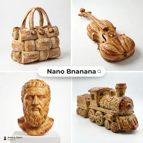 A highly realistic sculpture of a [object], crafted entirely