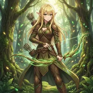 Elven Archer Transformation Prompt