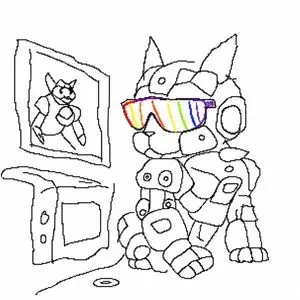Awkward MS Paint Portrait