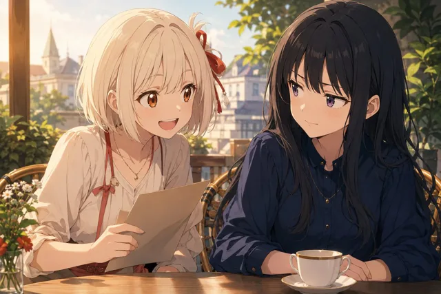 Comic / Storyboard - Anime Café Terrace Friends